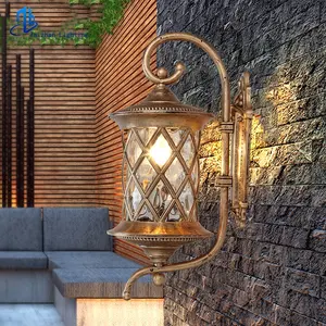 Modern Outdoor Wall Lighting Lantern Lights Villa Garden Waterproof Balcony Corridor External Wall Mounted Light