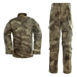 Cheap men's atacs au camouflage military clothing Fronter military clothing from chinese manufacturers anti-static