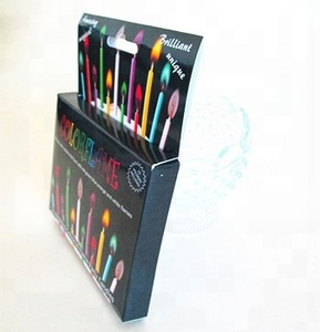 Velas de Cumpleaños de Colores Mágicos para Fiestas, Velas de Cera de Parafina Hechas a Mano de la Marca <span class=keywords><strong>Tabo</strong></span> - Product Image 4