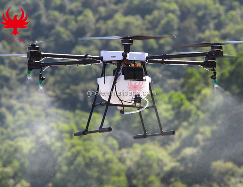 Профессиональный складной сельскохозяйственный беспилотник JMRRC 15 кг для распыления пестицидов, садовый распылитель, беспилотник с GPS автоматическое распыление