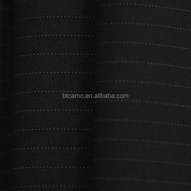 Dyeing Dark Suiting Stripe Fabric ZX-017