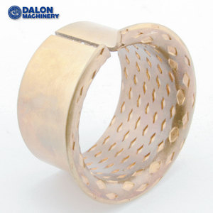 Sans huile <span class=keywords><strong>CuSn8p</strong></span> CuSn6.5p matériau cuivre bronze enveloppé fendu douille roulements - Product Image 4