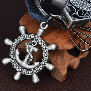 MUB <span class=keywords><strong>El</strong></span> oro de encargo al por mayor plateó <span class=keywords><strong>el</strong></span> keychain dominante de plata antiguo del sostenedor, <span class=keywords><strong>el</strong></span> timón superventas y <span class=keywords><strong>el</strong></span> llave - Product Image 5