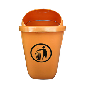 Poubelle en plastique empilable innovatrice qui respecte l'environnement 50L jumelles de déchets pour bio médical - Product Image 4