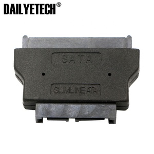 SATA22Pin a Pin Slimline Sata 7 + 15 Serial ATA Femmina a 7 + 6 Maschio Adattatori del Convertitore del Connettore - Product Image 2