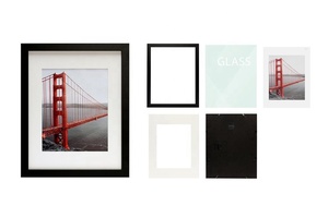 Cadre photo numérique avec impression numérique, cadre photo PS format A4, ensemble de cadres photo Weiding, carton, <span class=keywords><strong>plastique</strong></span>, <span class=keywords><strong>verre</strong></span> A3, <span class=keywords><strong>blanc</strong></span> naturel - Product Image 6