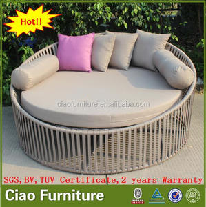 En plein air <span class=keywords><strong>transat</strong></span> tissu en plein air <span class=keywords><strong>jardin</strong></span> canapé lit <span class=keywords><strong>rond</strong></span> - Product Image 3