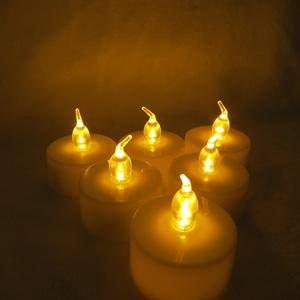 Batteria candele Led Tealight <span class=keywords><strong>candela</strong></span> Velas Led scatola decorazione per la casa giallo luce o colore cambia <span class=keywords><strong>candela</strong></span> senza fiamma - Product Image 2