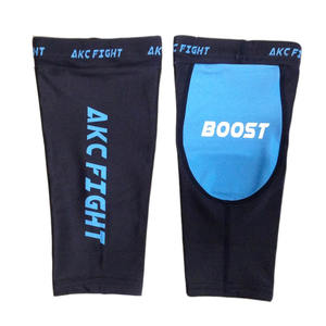 Manchons de compression pour mollets de sport personnalisés, protection et soutien, basketball, <span class=keywords><strong>badminton</strong></span>, impression par sublimation, manchons de jambe - Product Image 4