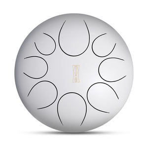 Tambour à langue en acier <span class=keywords><strong>de</strong></span> 12 pouces Tambour chakra Handpan Lotus Belle mélodie Tambour <span class=keywords><strong>de</strong></span> guérison Méditation - Product Image 3