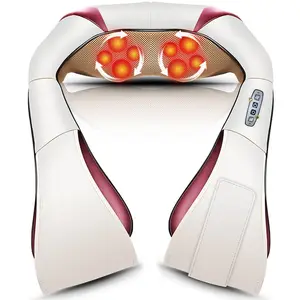 Beste LY-580A 1 Shiatsu Deep Kneading Beheiztes Ganzkörper massage gerät Nacken Schulter Rücken Massage gürtel Gesundheits versorgung - Product Image 1
