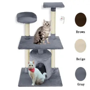 Chat gratter tour arbre d'escalade fournisseurs pour animaux de compagnie chat maison