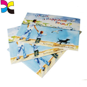 핫 세일 주문 다채로운, 아트지 인쇄, 소프트 커버 책을 읽는 아이 - Product Image 6