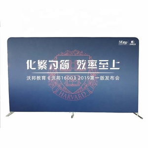 Custom Portable Trade Show Print <strong>Backdrop</strong> Banner Tension Fabric Tube Display Pillow Case Photography Stand <strong>Frame</strong> - Product Image 3