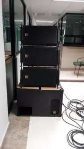 Optoma — haut-parleurs de concert, 500W, chaîne ps15, gamme chari