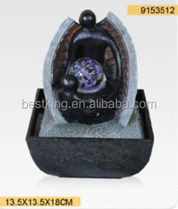 Arte abstracto <span class=keywords><strong>amante</strong></span> fuente con <span class=keywords><strong>la</strong></span> bola y luz led - Product Image 2
