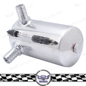 Accessoires. voiture, en aluminium catch oil can, réservoir de vidange d'huile 19mm 3/4 "Barb - Product Image 4