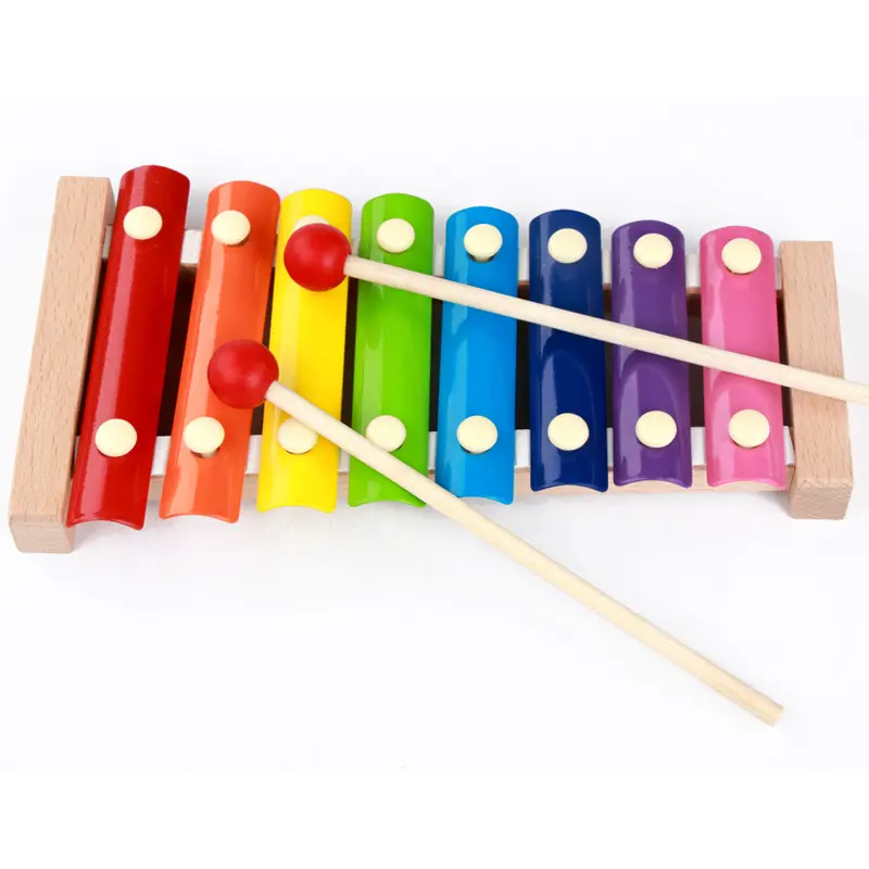 Großhandel kinder holz block musical instruments holz xylophon instrumente