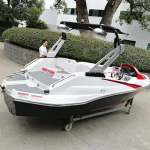 4.8m 16ft High End Deluxe New Style small fiberglass sport boat