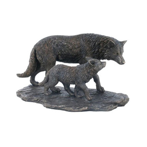 Sản Xuất Tại Trung Quốc Thực Tế Nhựa Tùy Chỉnh Tùy Chỉnh <span class=keywords><strong>Wolf</strong></span> Điêu Khắc - Product Image 1