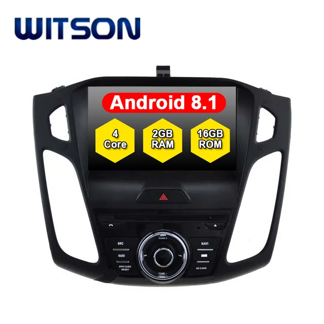 Player de dvd witson, android 8.1 para carros ford focus 2015 2016 2017 navegação gps
