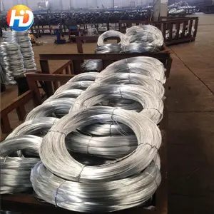 Hot-Dipped Galvanized In Roll Spring Wire Kawat Baja Koil Datar