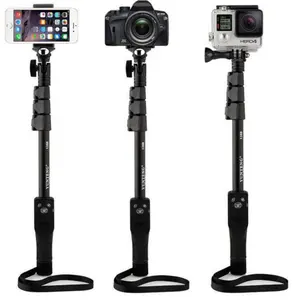 Voor Dslr Camera IOS Android Telefoon Selfie Stok Yunteng 1288 Uitschuifbare Handheld Yt-1288 Statief Monopod VS 188