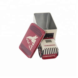 Tùy Chỉnh In Ấn Quà Tặng <span class=keywords><strong>Tin</strong></span> Xe Hộp Tinplate Xe Buýt Với 4 Bánh Xe Cho Bia Khuyến Mãi - Product Image 3