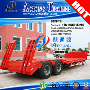 3 essieux lourds pelle 60 toneladas de traste iluminado <span class=keywords><strong>bas</strong></span> semi-remolque à vendre - Product Image 5