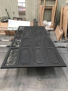<span class=keywords><strong>Puertas</strong></span> de Hierro Forjado, Puerta Seccional Aislada, Puerta de Garaje Comercial Automática de Seguridad, Paneles de Puerta de Garaje de Tamaño Personalizado - Product Image 5