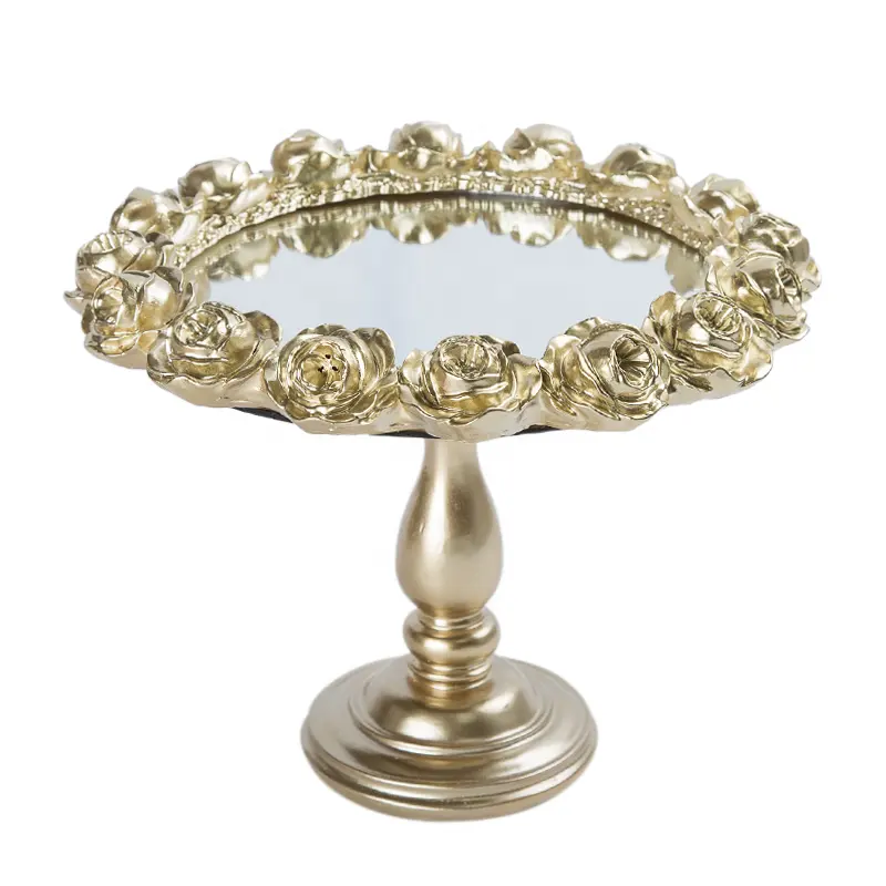 gold white mirror acrylic cake stand for weddings unique 16 inch luxury plastic dessert table cup cake stands set holder fancy