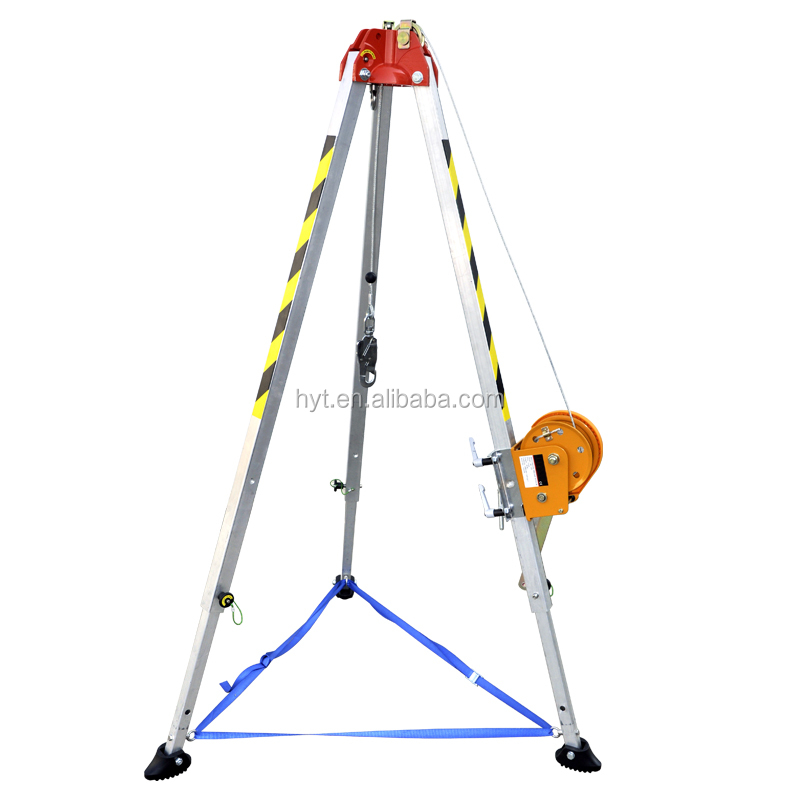 Aluminum Disaster Rescue Triangle Stand Firefighting Equipment