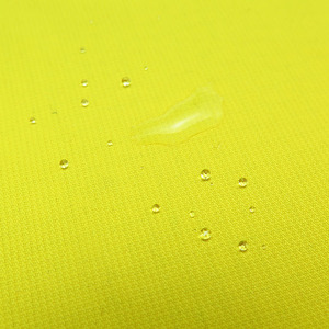 100% Polyester đồng bằng dệt vải tại chỗ 150g nhỏ tổ ong PU lớp phủ composite dệt kim trường đồng phục áo khoác vải - Product Image 2