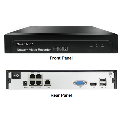 Professional H.265 Hik IP Camera Compatible AI Target Counting Human Detection 4K 4 CH PoE NVR Kits 16 CH CCTV NVR