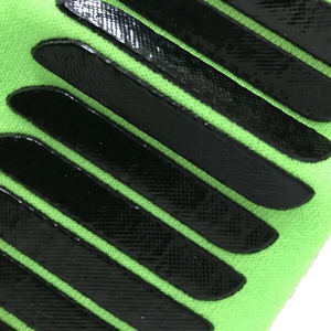 Chaussettes de parc antidérapantes pour enfant, 3 pièces, avec poignets et pinces à main rayés - Product Image 3