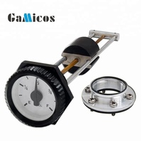 Plastic Fuel Level Gauge with Alarm 6 Holes Flange Standard diesel Water tank for Trucks