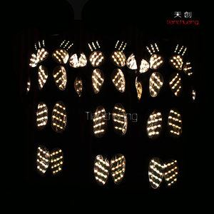 Trajes de baile Pixels LED Tron, trajes LED a todo color controlados inalámbricos - Product Image 2