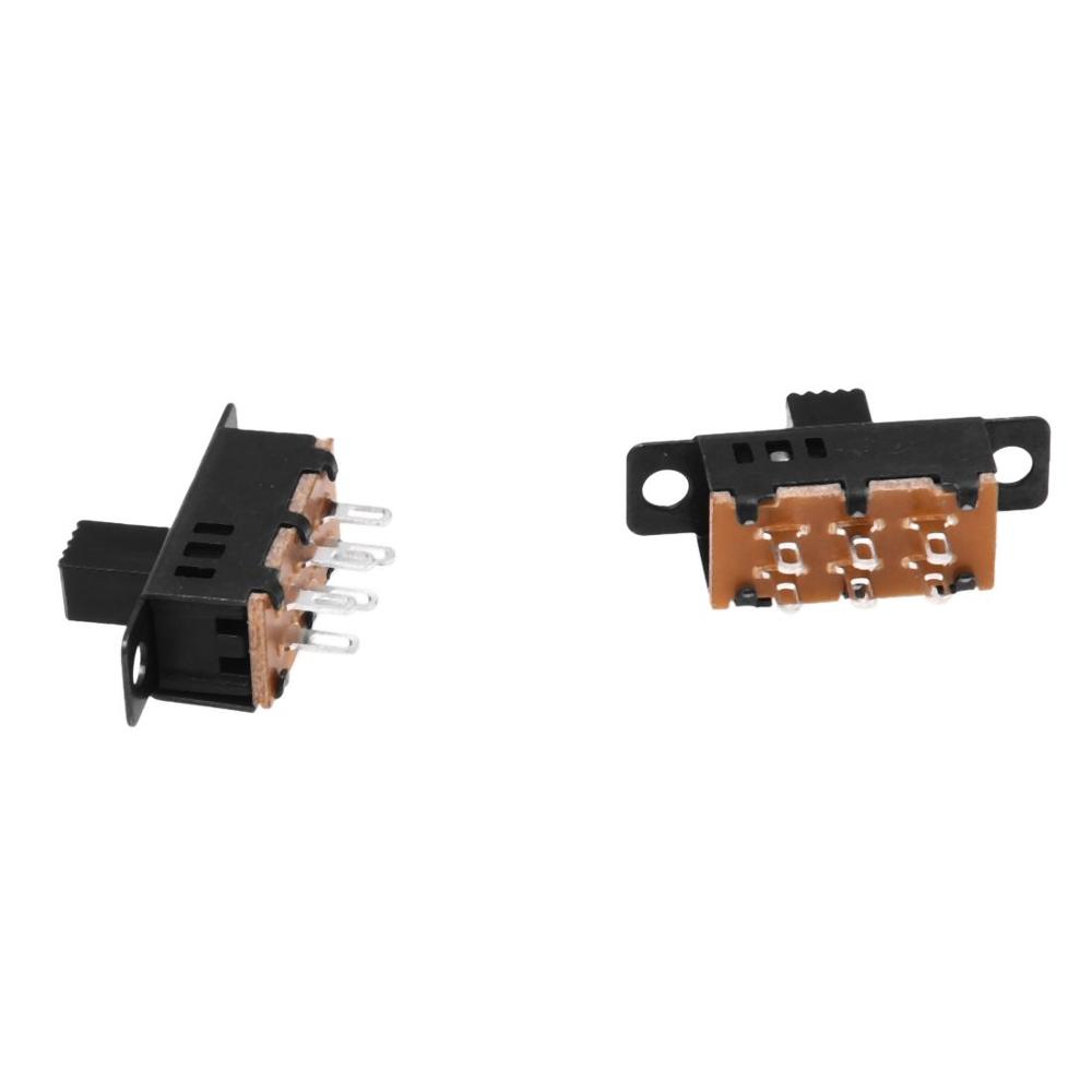 Micro Interrupteur À Bascule ON-Off Miniature Commutateurs à Glissière Pour Le BRICOLAGE Petite Puissance Électronique Projets