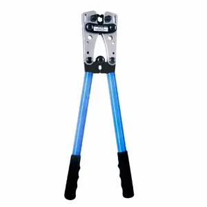 Ratchet Terminal Alat Crimping Plier Tangan untuk 6-50mm2 Crimp non-terisolasi Terminal dan Konektor