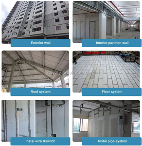 Vật Liệu Xây Dựng Nhà Lắp Ghép Chi Phí Thấp Và Thiết Bị Bảng Điều Khiển Tường Nhẹ - Product Image 4