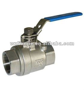 วาล์วบอลสแตนเลสแบบสองชิ้น 2000 <span class=keywords><strong>WOG</strong></span> พร้อมอุปกรณ์ล็อค - Product Image 3