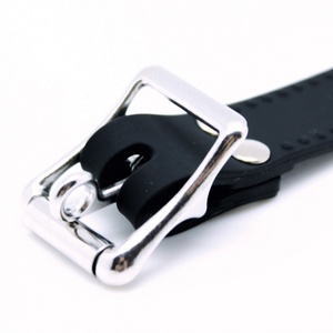 <span class=keywords><strong>Consolador</strong></span> Arnés de Fijación <span class=keywords><strong>oral</strong></span> Correa negra en juguetes sexuales Consoladores de doble extremo de silicona para mujeres - Product Image 4