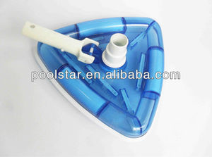 deluxe triangulares transparente de hierro fundido ponderado de la piscina de natación de cabeza al vacío p1002 - Product Image 1