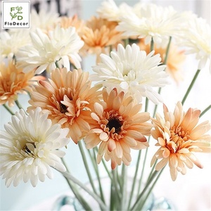 Artificiale African Margherita del Gerbera Del Fiore Panno di Seta Della Decorazione Della Casa Tavolo Pezzo Centrale della Festa Nuziale Di Natale Showroom di Plastica - Product Image 6