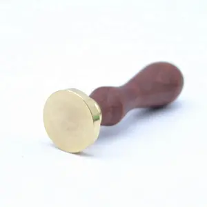 Wooden handle wax seal stamp blank