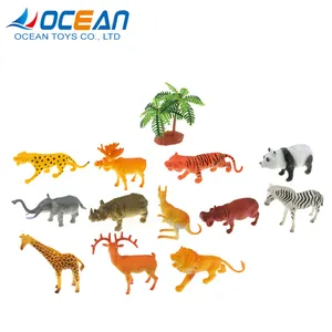 Enfants jeu de jouets éducatifs Mini animaux en caoutchouc OC0230541