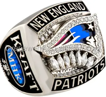 New England Patriots АФК Чемпионат кольцо 2003