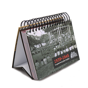 Marco plano abierto personalizado, estilo de foto de encuadernación, escritorio, calendario de impresión, Año <span class=keywords><strong>Nuevo</strong></span> - Product Image 3