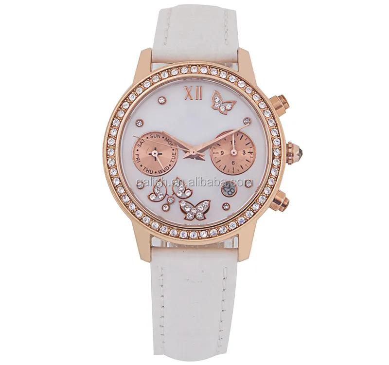 Luxury Women's Calendar Watch Wrist Watch Waterproof Watch With Calendar OEM