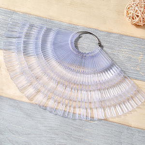 Usine Vente 150 Embouts En Forme De Ventilateur En Métal Bague <span class=keywords><strong>Nuancier</strong></span> De Vernis À Ongles Pour Le Vernis À Ongles Affichage - Product Image 5